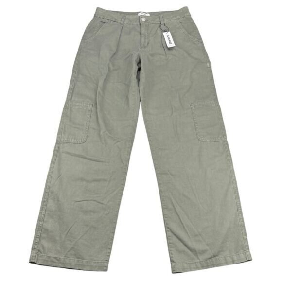 Garage Willow Slouchy Carpenter Pant In Sage Green Size XS - Picture 2 of 6